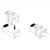 Cable clamp DeLOCK 86422 Multicolour 40 pc(s)