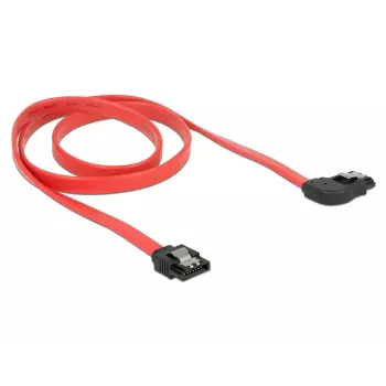 SATA cable DeLOCK 83970 0.7 m SATA 7-pin Black Red