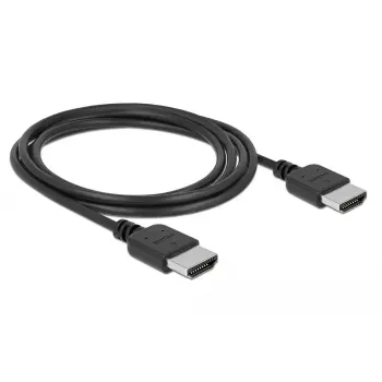 HDMI Cable DeLOCK 85217 2m Type A Male to Male Black