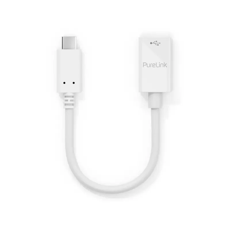 USB Cable PureLink IS230 0.1m USB C to USB A White