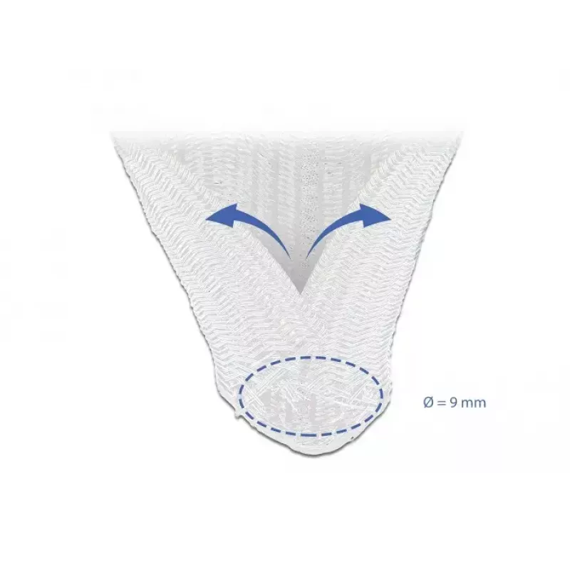 Cable Sleeve DeLOCK 20697 White