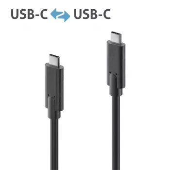 USB Cable PureLink IS2511-015 USB 3.2 Gen 2 1.5m Black
