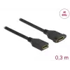 DisplayPort cable female to female panel-mount DeLOCK 87099