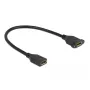 DisplayPort cable female to female panel-mount DeLOCK 87099