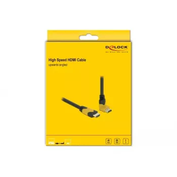 HDMI Cable DeLOCK 86989 2m HDMI Type A Standard Black Yellow