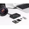 Card Reader DeLOCK 91756 Black MicroSD SD MMC USB 5 Mbit/s