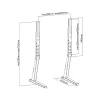 Monitor Mount PureLink PM-TVS-02 Black 165.1 cm 35 kg