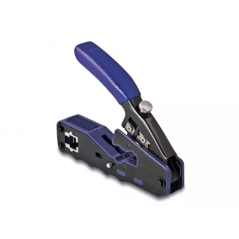 DeLOCK 90577 cable crimper Crimping tool Black Blue Width 62 mm Length 135 mm Height 20 mm