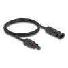 Cable DeLOCK DL4 Solar Cable 4 mm² male to female 1 m black
