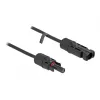 Cable DeLOCK DL4 Solar Cable 4 mm² male to female 1 m black