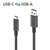USB cable PureLink PI6100-020 2m USB 3.2 Gen 2 USB A USB C Black