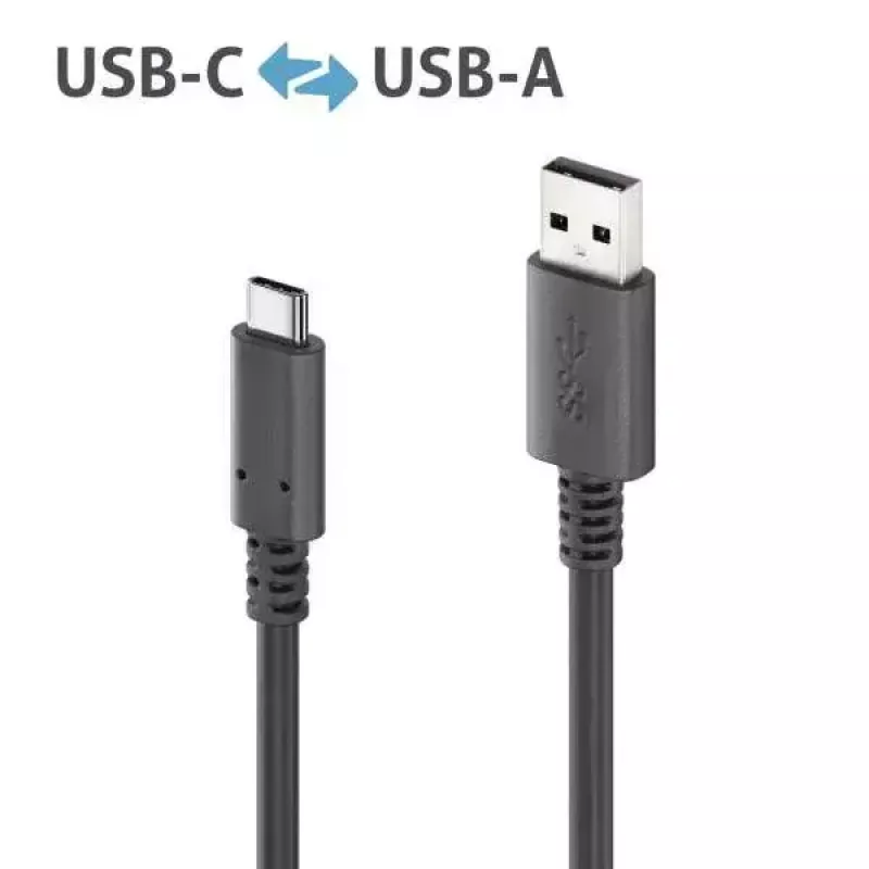 USB cable PureLink PI6100-020 2m USB 3.2 Gen 2 USB A USB C Black