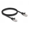 DeLOCK Cable RJ50 male to RJ50 male S/FTP 1 m black