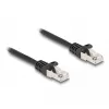 DeLOCK Cable RJ50 male to RJ50 male S/FTP 1 m black