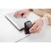 BakkerElkhuizen DXT 3 mouse wireless, Ambidextrous, Optical, RF Wireless, 2400 DPI, Black