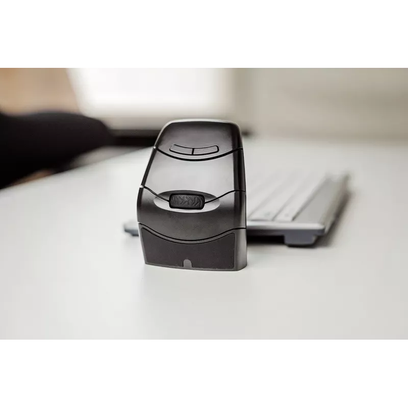 BakkerElkhuizen DXT 3 mouse wireless, Ambidextrous, Optical, RF Wireless, 2400 DPI, Black
