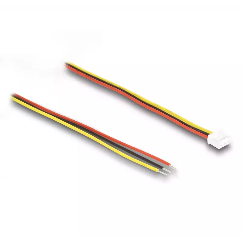 DeLOCK Connection Cable for 3 pin Camera modules V8 10 cm Black Red Yellow