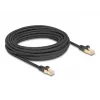 DeLOCK RJ45 Network Cable Cat.6A S/FTP 10m Black