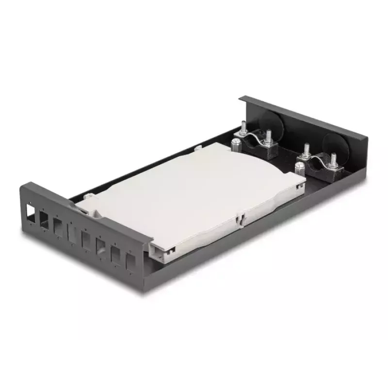 Network Cable DeLOCK Optical Fiber Desktop Terminal Box 8 Port SC Simplex Black