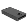 Network Cable DeLOCK Optical Fiber Desktop Terminal Box 8 Port SC Simplex Black