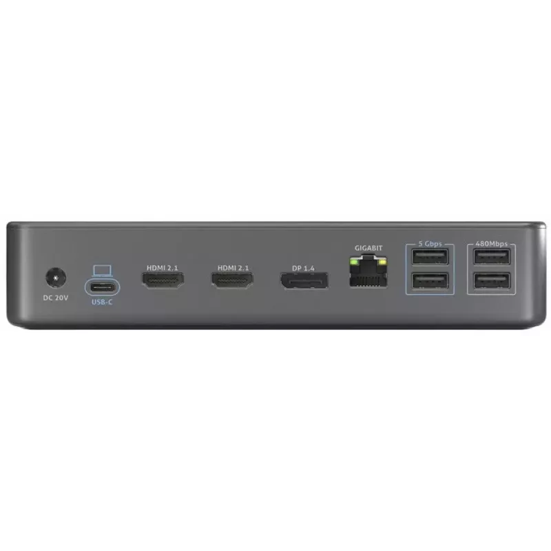 Laptop dock PureLink VL-D220 Wired USB 3.2 Gen 2 Type-C Grey