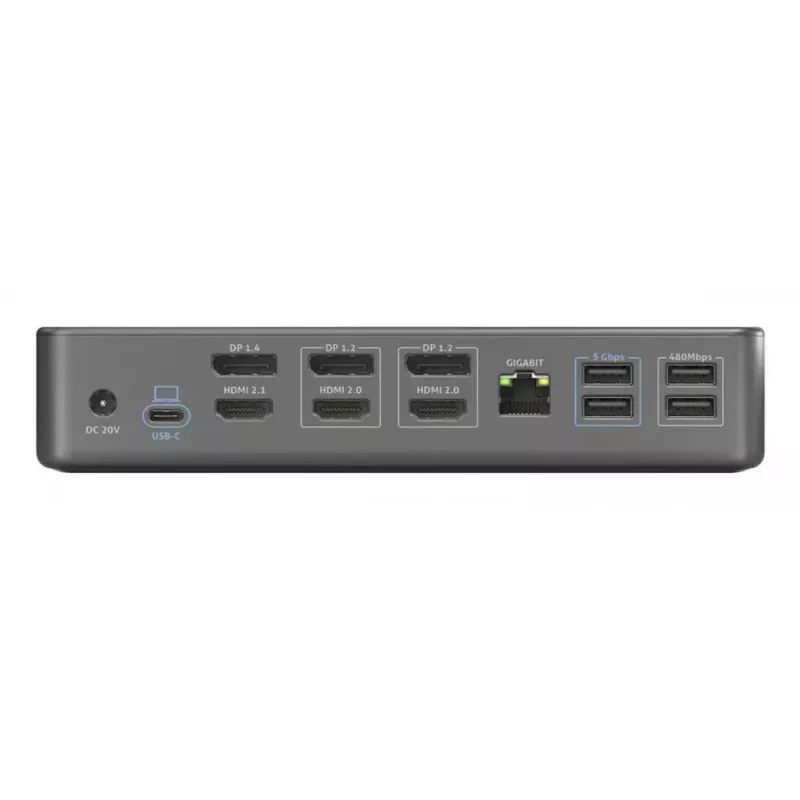 Docking Station PureLink VL-D230DL USB 3.2 Gen 2 Type-C Grey Wired