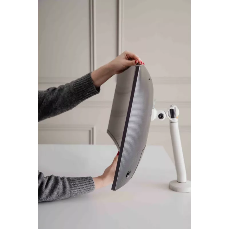 BakkerElkhuizen BE Flexible Single White, Clamp, 10 kg, 43.2 cm (17 inch), 88.9 cm (35 inch), 100 x 100 mm, White