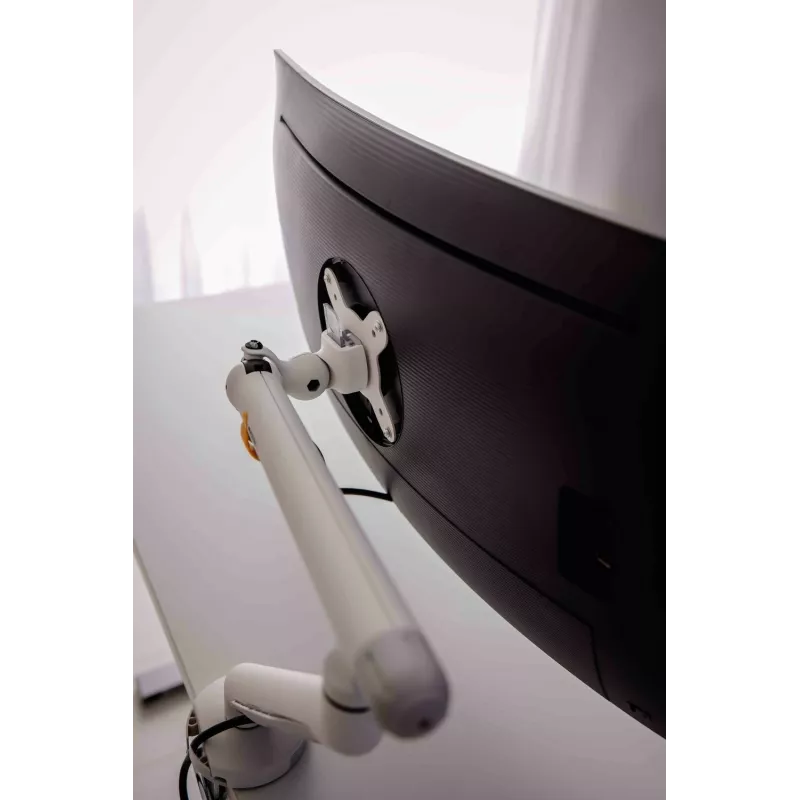BakkerElkhuizen BE Flexible Single White, Clamp, 10 kg, 43.2 cm (17 inch), 88.9 cm (35 inch), 100 x 100 mm, White