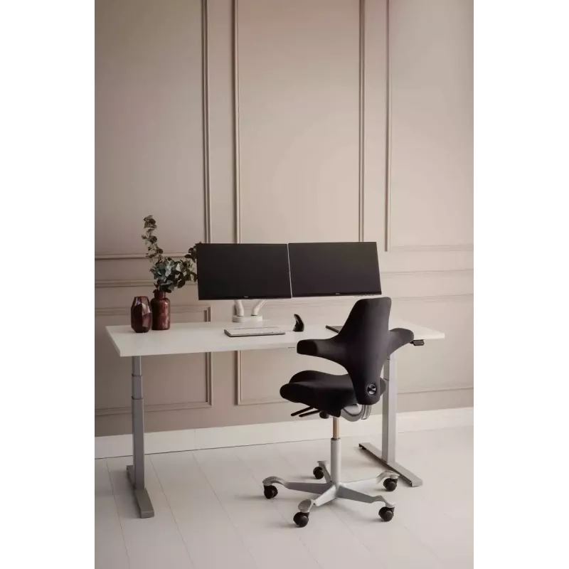 Desk BakkerElkhuizen BE Flexible Dual 88.9 cm White Clamp Mount 20 kg