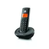 Cordless DECT Phone MOTOROLA E201 — wireless handset with handsfree function, up to 50 registrations