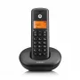 Cordless DECT Phone MOTOROLA E201 — wireless handset with handsfree function, up to 50 registrations
