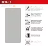 Displex Privacy Screen Protector (10H) for Samsung Galaxy S25 Ultra, Eco Mounting Frame, Privacy Filter