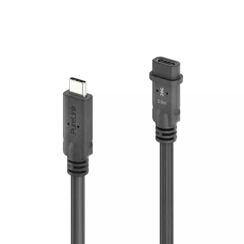 USB cable PureLink PI6630-030 USB4 Gen 2x2 3 m USB C Black