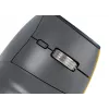 BakkerElkhuizen FastForward mouse, Right-hand, Vertical design, Optical, RF Wireless + Bluetooth + USB Type-C, 500 DPI, Grey