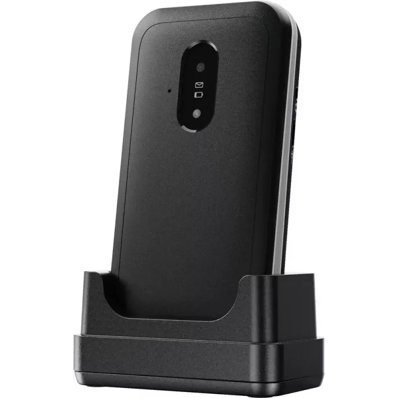 Feature phone Doro Leva E22 2.8 inch 0.3 MP Black White