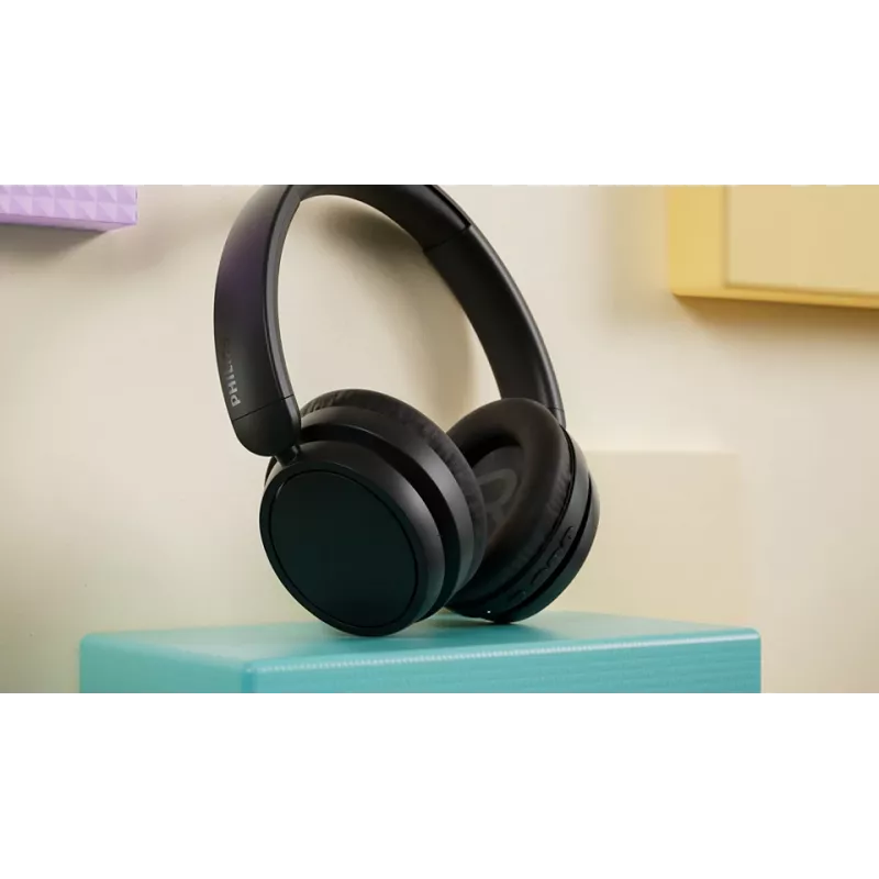 Headset Philips TAH5209BK/97 (5000 series) — Wireless Bluetooth over-ear, 20–20000 Hz, 10 m range, 223 g, black