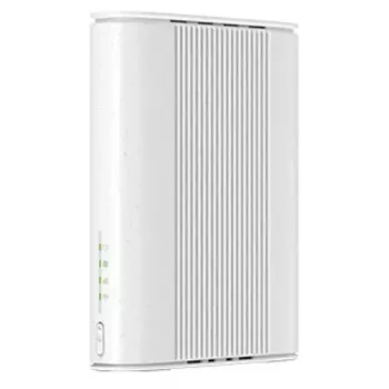 Telekom Zyxel NR5111 tabletop 5G wireless router, Dual-band 2.4/5 GHz, Wi‑Fi 6, Gigabit Ethernet, 3000 Mbps, White