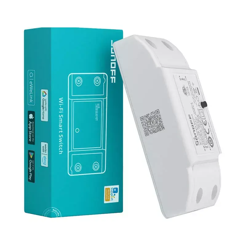 Smart switch Sonoff BASICR4 10A ESP32 — Wi‑Fi relay module for home automation