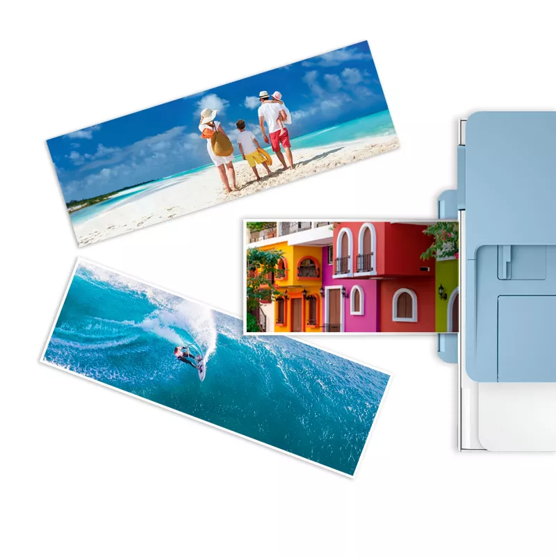 HP Advanced Photo Paper Glossy 65 lb 4 x 12 in. (101 x 305 mm) 10 sheets