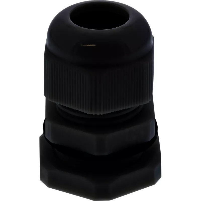 InLine Cable Gland nylon IP68 3.5 - 6mm black 10 pcs., Neoprene, Nylon, Black, 43 g, 80 mm, 120 mm, 25 mm
