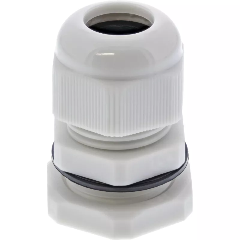InLine Cable Gland Nylon IP68 3.5 - 6mm grey 10 pcs, Nylon, Grey, 43 g, 80 mm, 120 mm, 25 mm