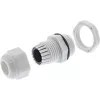 InLine Cable Gland Nylon IP68 3.5 - 6mm grey 10 pcs, Nylon, Grey, 43 g, 80 mm, 120 mm, 25 mm