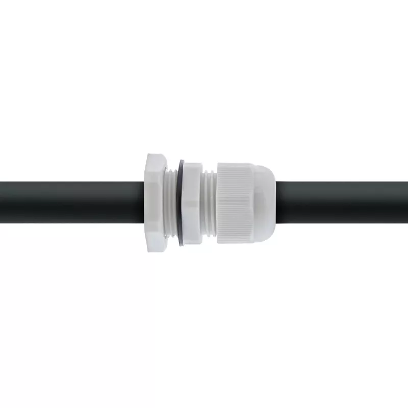 InLine Cable Gland Nylon IP68 3.5 - 6mm grey 10 pcs, Nylon, Grey, 43 g, 80 mm, 120 mm, 25 mm
