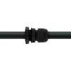 Cable gland InLine 44012B nylon IP68 for cables Ø6–12 mm, black, pack of 10