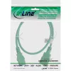InLine cold device extension, C13 / C14, green, 2m