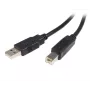 StarTech.com 0.5m USB 2.0 A to B Cable - M/M, 0.5 m, USB A, USB B, USB 2.0, Male/Male, Black