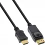 DisplayPort to HDMI converter cable InLine 17184 1.5m black