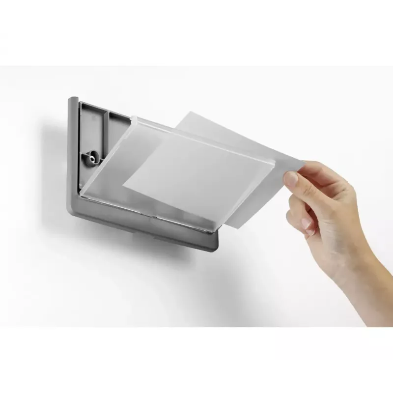 Sign holder Durable 486637 A5 Plastic Graphite