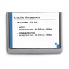 Sign holder Durable 486637 A5 Plastic Graphite