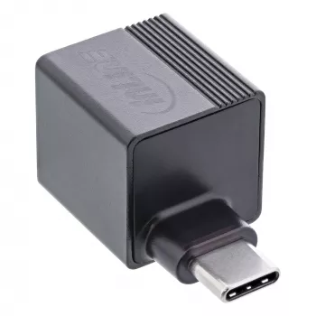 InLine USB 3.2 to 1Gb/s network adapter, USB-C to RJ45